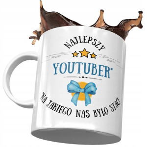 Kubek Dla YouTubera Najlepszy YouTuber Prezent