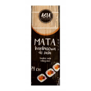 Mata bambusowa do sushi 24cm x24 cm ASIAKITCHEN