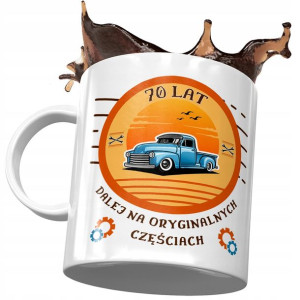 Kubek na Urodziny 70 70te 70-te Idealny Prezent