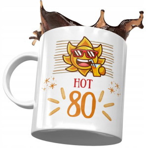 Kubek na Urodziny 80 80te 80-te Idealny Prezent