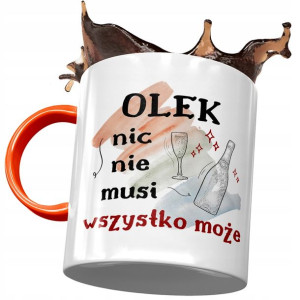 Kubek Pomarańczowy dla Aleksandra Olka Kolegi