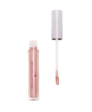 Makeup Revolution I Heart Revolution Metallic błyszczyk do ust Whimsical
