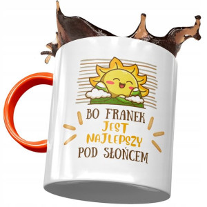 Kubek Pomarańczowy dla Franciszka Franka Kolegi