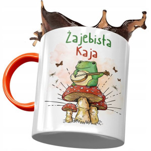 Kubek Pomarańczowy Dla Kai Koleżanki Żony Prezent