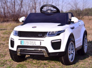 Pojazd auto na akumulator Range Rover Velar biały