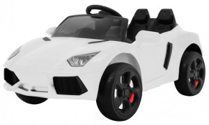 Pojazd Auto na akumulator Ferrari białe