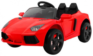 Pojazd Auto na akumulator Ferrari czerwony