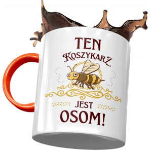 Kubek Pomarańczowy dla Koszykarza Jest Osom!