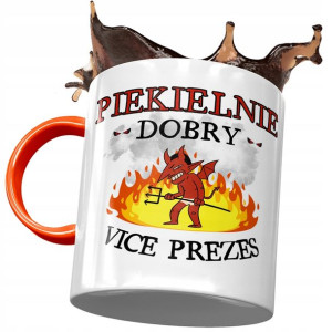 Kubek Pomarańczowy dla Vice Prezesa na Prezent