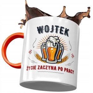 Kubek Pomarańczowy dla Wojciecha Wojtka Kolegi