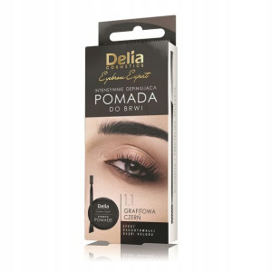 Delia pomada do brwi 1.1 Grafitowa Czerń 4ml