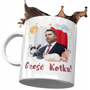 Kubek Przemysław Czarnek PIS Politycy na Prezent