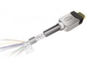 Kabel Hama HDMI - HDMI czarny srebrny