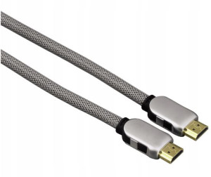 Kabel HDMI - HDMI  1,5 m.  Srebrny  ver.2.0b