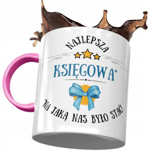 Kubek Różowy Dla Księgowej Najlepsza Księgowa