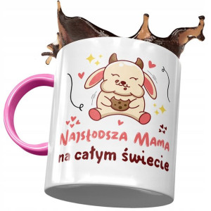 Kubek Różowy Dla Mamy Matki na Dzień Mamy