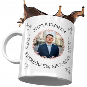 Kubek Sławomir Mentzen XD Korwin Politycy Prezent