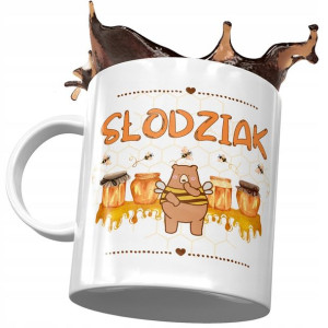 Kubek z Misiem Miś Słodki na Prezent
