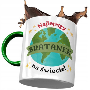 Kubek Zielony Dla Bratanka Syna Brata Prezent