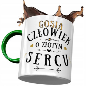 Kubek Zielony Dla Gosi Żony Przyjaciółki Prezent