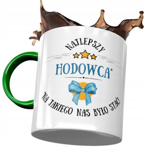 Kubek Zielony Dla Hodowcy Najlepszy Hodowca