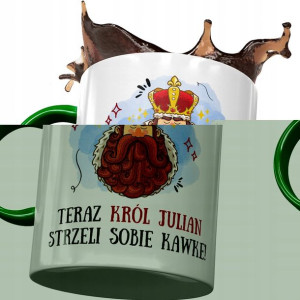 Kubek Zielony Dla Juliana Kolegi Męża na Prezent