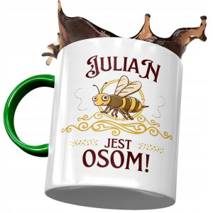 Kubek Zielony Dla Juliana Kolegi Męża na Prezent
