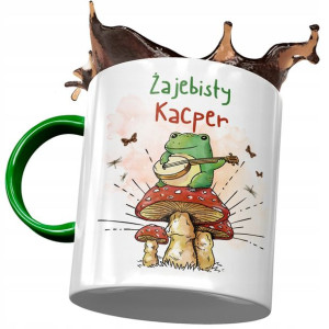 Kubek Zielony dla Kacpra Kolegi na Prezent