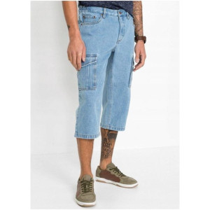 Bonprix Jeansowe Spodnie Męskie Rybaczki Jeansy Bojówki Bermudy 46 928577
