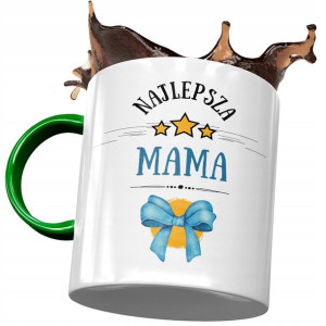 Kubek Zielony Dla Mamy Matki na Dzień Mamy