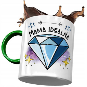 Kubek Zielony Dla Mamy Matki na Dzień Mamy