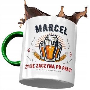 Kubek Zielony dla Marcela Kolegi na Prezent