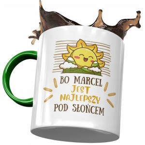 Kubek Zielony dla Marcela Kolegi na Prezent
