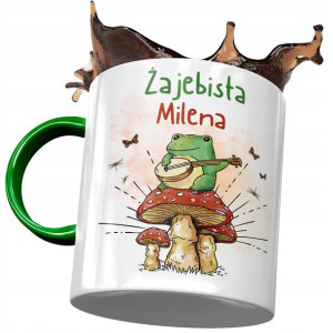 Kubek Zielony Dla Mileny Przyjaciółki Żony Prezent