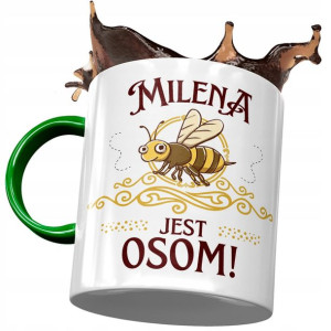 Kubek Zielony Dla Mileny Przyjaciółki Żony Prezent