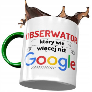 Kubek Zielony Dla Obserwatora Wie Więcej Niż