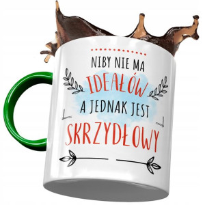 Kubek Zielony Dla Skrzydłowego Niby Nie Ma Ideałów