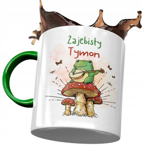 Kubek Zielony dla Tymona Kolegi Męża na Prezent