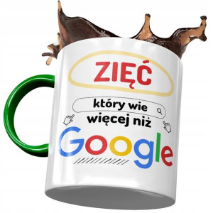 Kubek Zielony Dla Zięcia na Urodziny na Prezent
