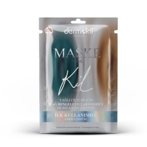 Dermokil Oil Balancing Cleanser Clay Mask - Maseczka z glinką równoważącą 1