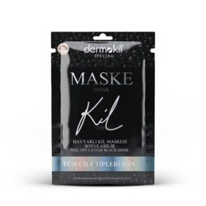 Dermokil Black Peel Off Mask - Czarna maska do twarzy peel-off ​​15ml