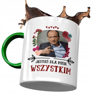 Kubek Zielony Paweł Kukiz Kukiz 15 na Prezent