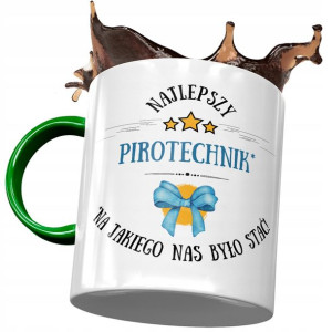 Kubek Zielony Pirotechnika Najlpeszy Pirotechnik