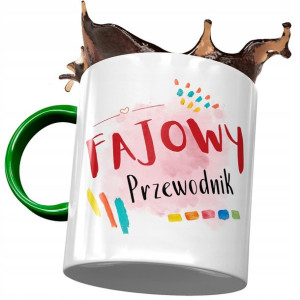 Kubek Zielony Przewodnika Fajowy Przewodnik