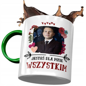 Kubek Zielony Sławomir Mentzen XD Na Prezent