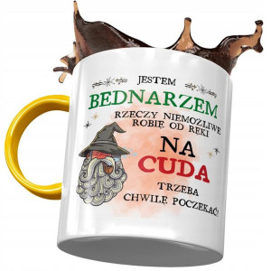 Kubek Żółty Dla Bednarza Trzeba Chwilę Poczekać
