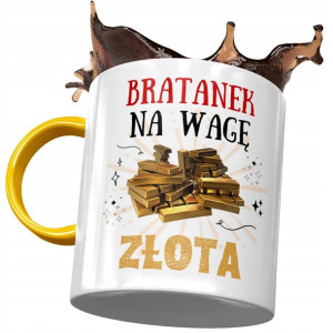 Kubek Żółty Dla Bratanka Syn Brata Prezent