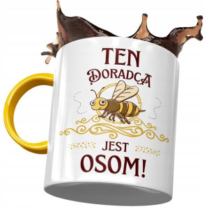 Kubek Żółty Dla Doradcy Ten Doradca Jest Osom!