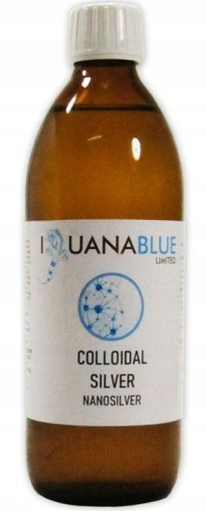 nanosrebro SREBRO koloidalne Colloidal Silver 0,5L