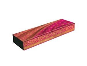 Piórnik Zamykany Na Magnes Varanasi Silks And Saris Gulabi, Paperblanks